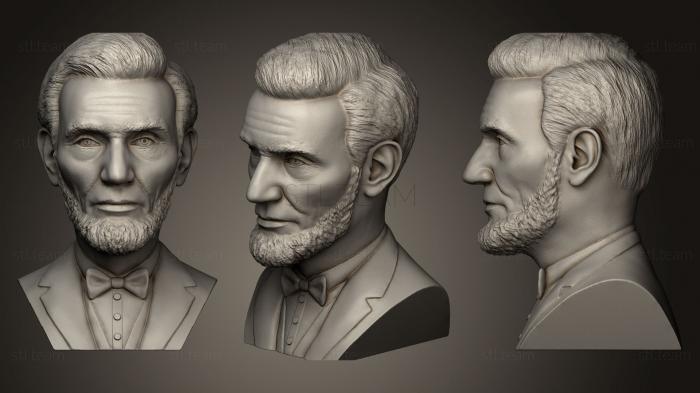 3D модель Авраам Линкольн 2 (STL)